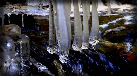 Spring stream slomo Stock-Footage 47937604