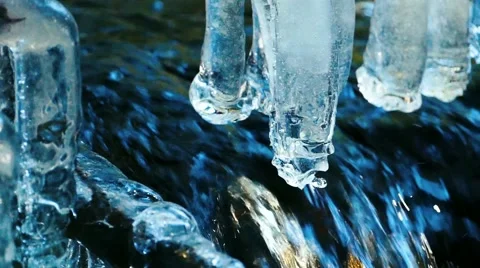 Spring stream slomo Stock-Footage 47937605