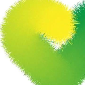 Spring-summer background, the concept of grass, greenery, flowering Stock Illustration