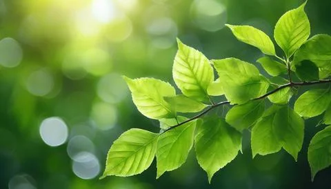 Spring summer background with frame of grass and leaves on nature. Juicy lu.. Stock-Fotos