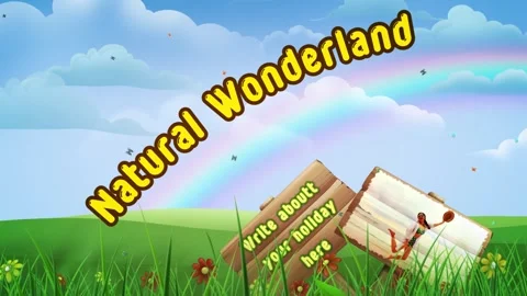 Spring Summer Slide Show 스톡 After Effects