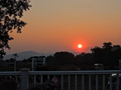 Spring sunrise Stock Photos