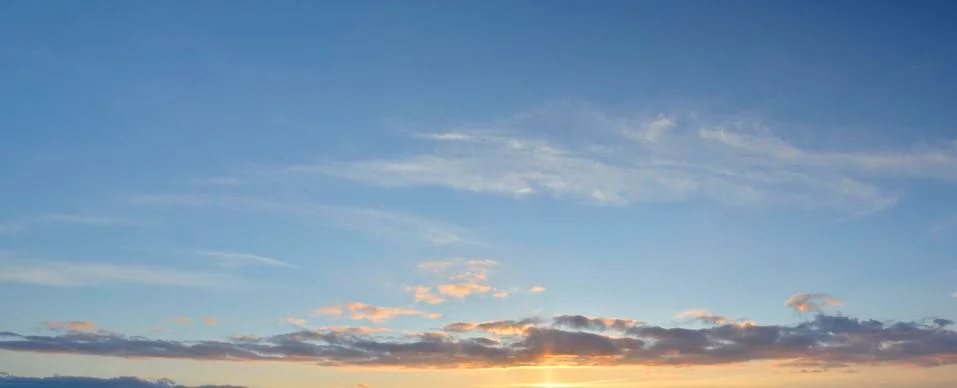 Spring sunset Fotos de archivo