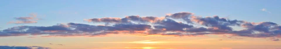 Spring sunset Fotos de archivo