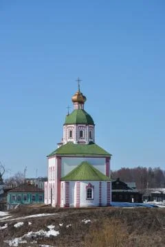 Spring in Suzdal. Stock-Fotos