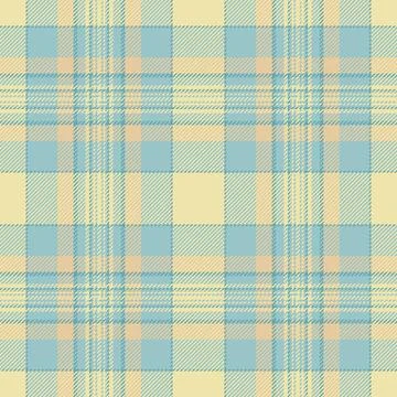 Spring tartan textile vector, multicultural seamless plaid texture. Glen fa.. Stock Illustration