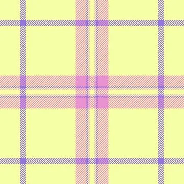 Spring textile tartan plaid, backdrop texture background check. Layer fabri.. Stock Illustration