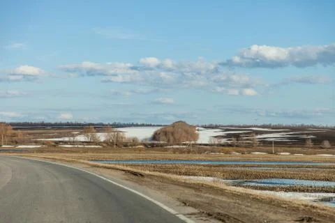 The spring thaw Stock Photos