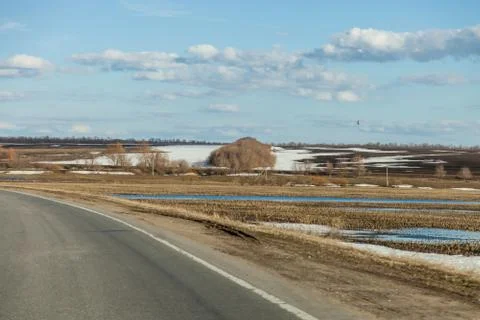 The spring thaw Stock Photos