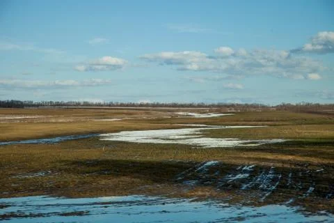 The spring thaw Stock Photos