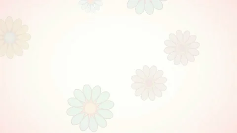 Spring time and blooming. Abstract floral background with abstract flowers. L Stock Footage 168466908