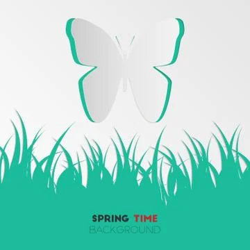 Spring time background Stock Illustration