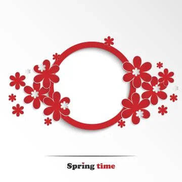 Spring time background Stock Illustration