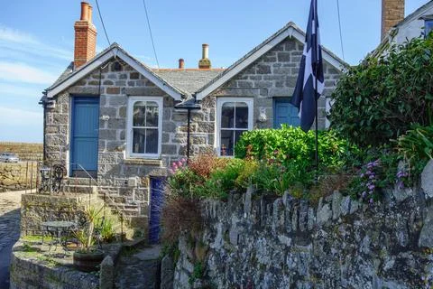 Spring time at the cornish coast 스톡 사진