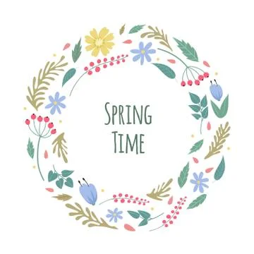 Spring time. Flower bloom, garden meadows plants background. Bridal decoration Illustrazione stock