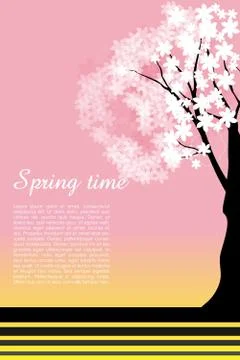 Spring time Stock Illustration