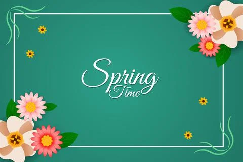 Spring time illustration vector AD291 Stock Illustration