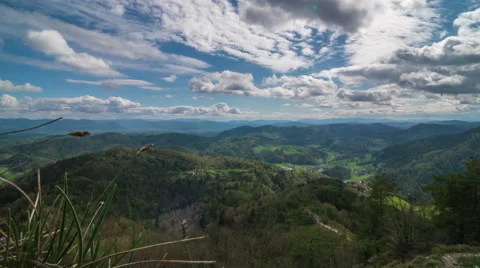 Spring time lapse in the countryside Stock-Footage 62357980