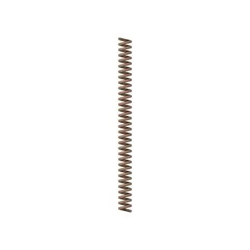 Spring, torsion flexible object compression detail Stock Illustration