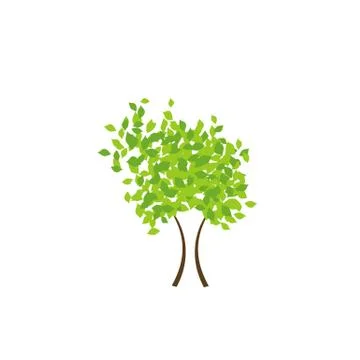 Spring tree Illustrazione stock