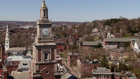 Spring Trees Along Residential Streets Across Providence, Rhode Island Stock-Footage 106598638