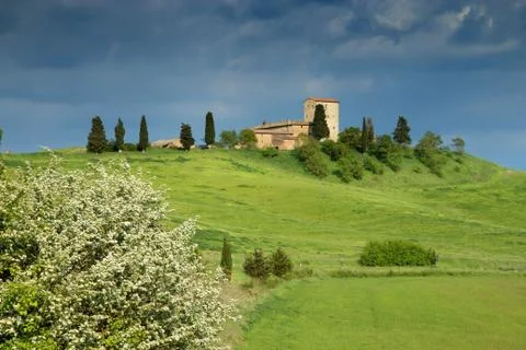 Spring in the Tuscany Stock Photos