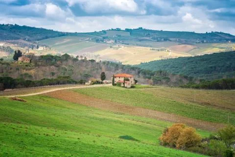Spring in Tuscany Stock Photos