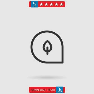 Spring vector icon Stock Illustration
