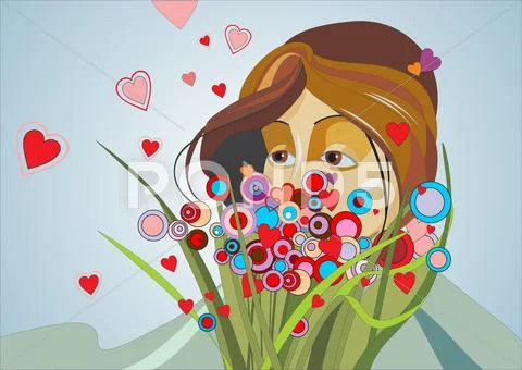 Spring. Vector illustration. Stock Illustration