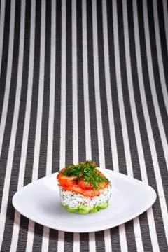 Spring vitamin salad Stock Photos