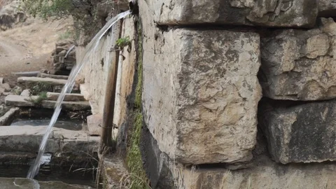 Spring water Stock Footage 95545340