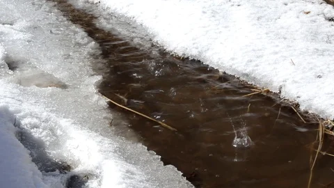 Spring water Stock Footage 105697338