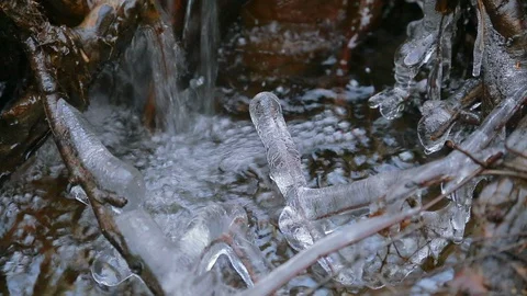 Spring Water Vídeo Stock 125995231