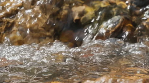Spring water Stock Footage 244407209