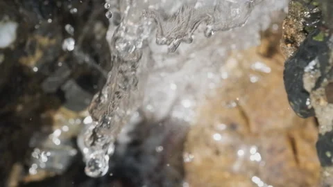 Spring water Stock Footage 244407458