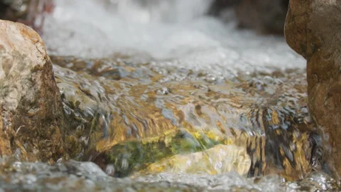 Spring water Stock Footage 244408388
