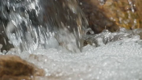 Spring water Stock Footage 244408492