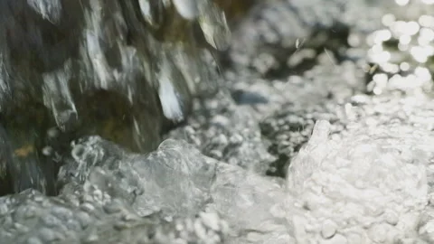 Spring water Stock Footage 244409139