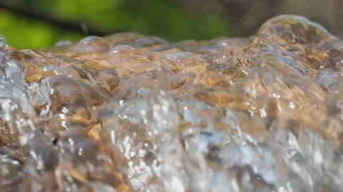 Spring water Stock Footage 244409189