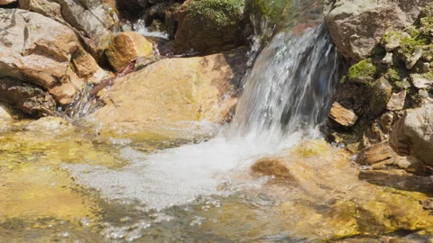 Spring water Stock Footage 244409368