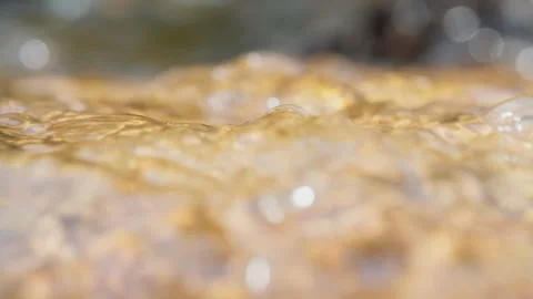 Spring water Stock Footage 244409372