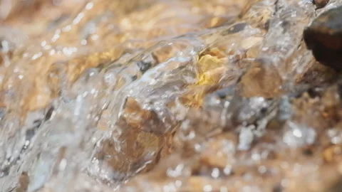 Spring water Stock Footage 244409687