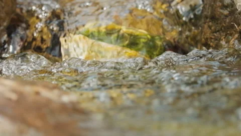 Spring water Stock Footage 244409812