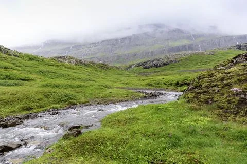 Spring Water in the mountains Foto stock