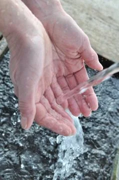 Spring water Stock Photos