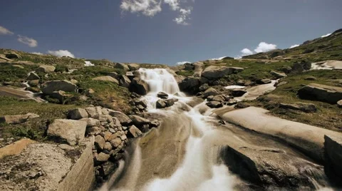 Spring water river 1080 Stock Footage 64539097