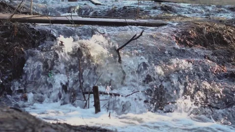 The spring waterfall 動画素材 152268999