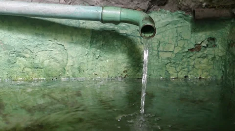 Spring well Stock Footage 39594221