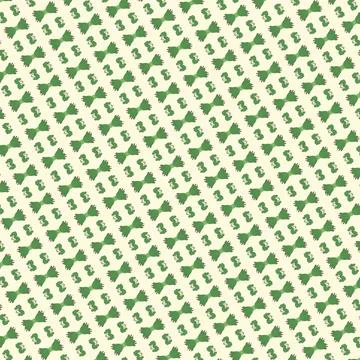Spring wild berry stroke-based surface pattern with modern tree-outline pattern Ilustración de archivo