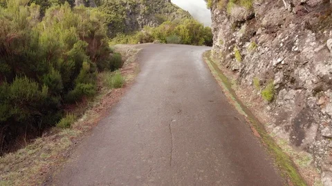 Springboard flight. Drone Stock Footage 120742183